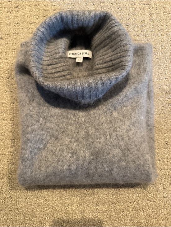 Veronica Beard Sweaters - Veronica Beard Gray Sleeveless Turtleneck Sweater Vest